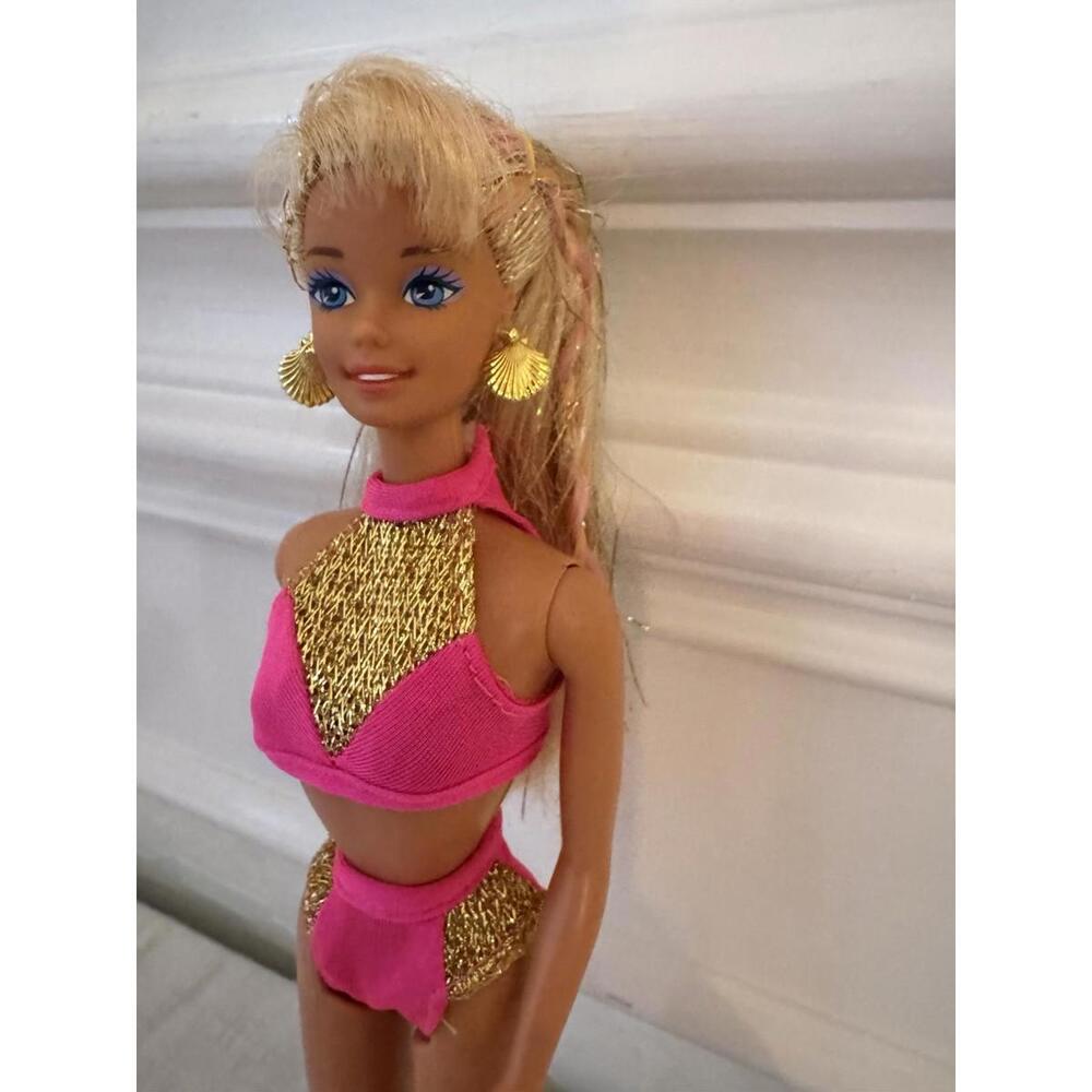Splash N’ Color Barbie Doll  #16169 Vintage 1996 Original Swimsuit Color Change